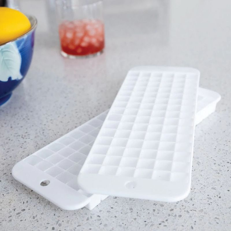 Better Houseware Cubette Ice Cube Trays, Set of 2 in White