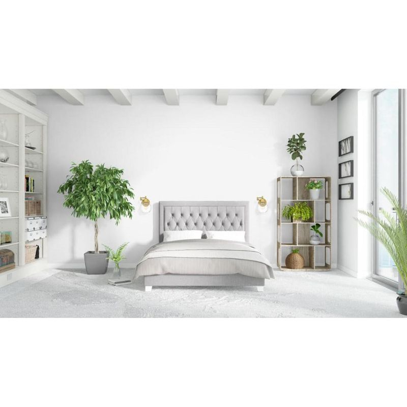 Elegant Lighting Davian 1 light Chrome and Clear swing arm wall sconce