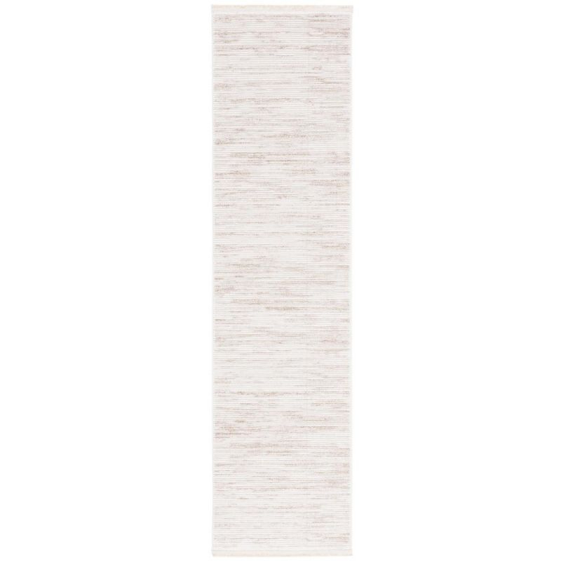 Whisper WHS584 Power Loomed Runner Rug - Ivory/Beige - 2'2"x8' - Safavieh.