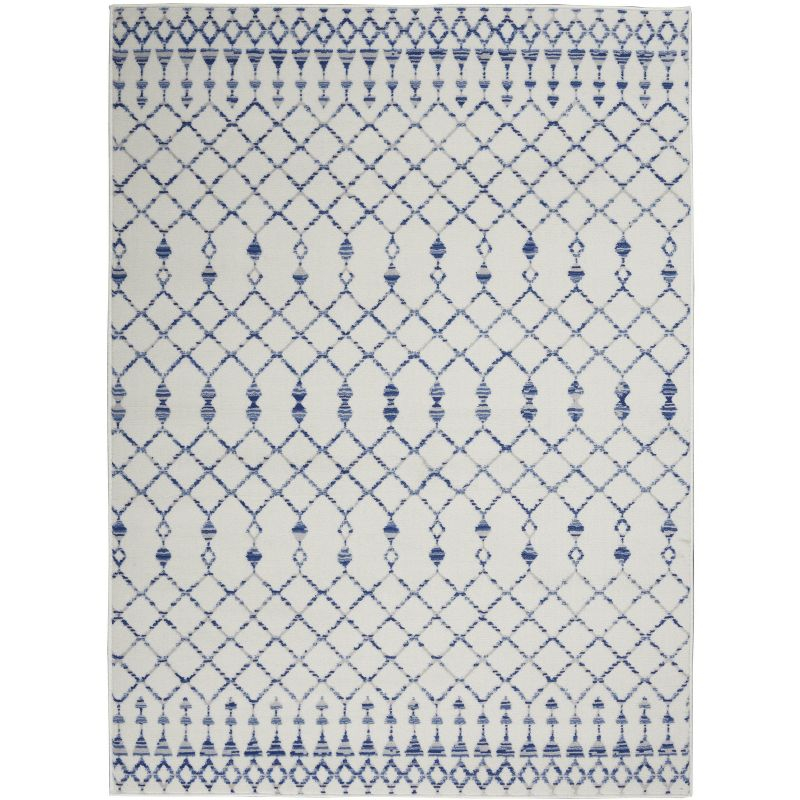 Nourison Whimsicle WHS02 Indoor only Area Rug - Ivory 6' x 9'