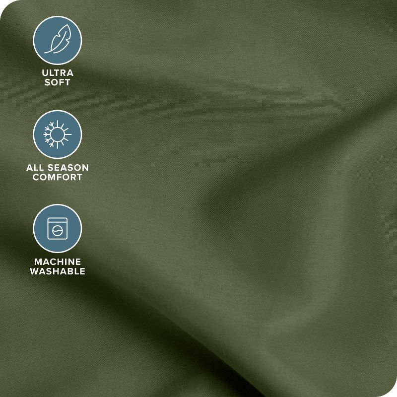 Queen Cypress 22 Inch Extra Deep Pocket Sheet Set, Double Brushed Microfiber Sheets by Bare Home