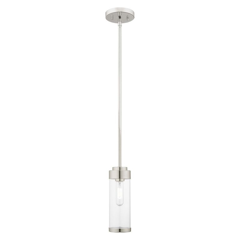 Livex Lighting Hillcrest 1 - Light Pendant in  Polished Chrome
