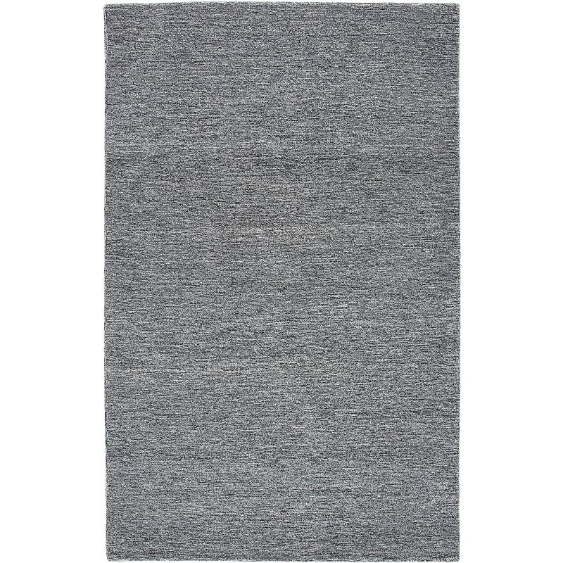 Metro MET867 Hand Tufted Indoor Area Rug - Black/Ivory - 5'x8' - Safavieh