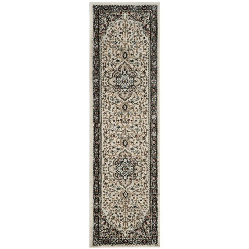 Lyndhurst LNH338 Power Loomed Runner Rug - Cream/Beige - 2'3"x8' - Safavieh.