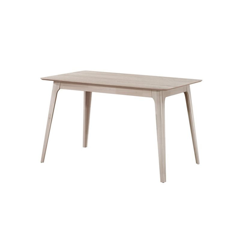 New Classic Furniture,Oscar Wood Counter Dining Table in White Ash