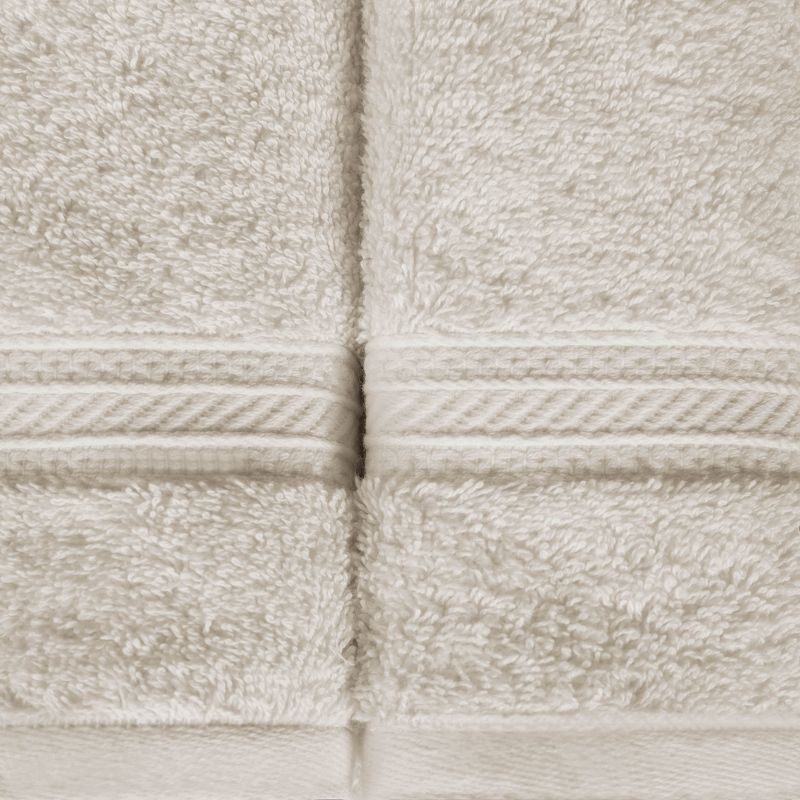 Classic Plush Absorbent 6-Piece Towel Set, Almond - Blue Nile Mills