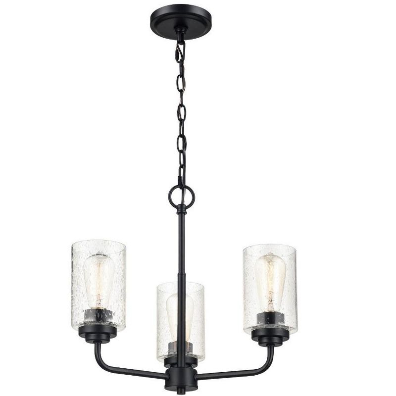 Millennium Lighting Moven 3 - Light Chandelier in  Matte Black