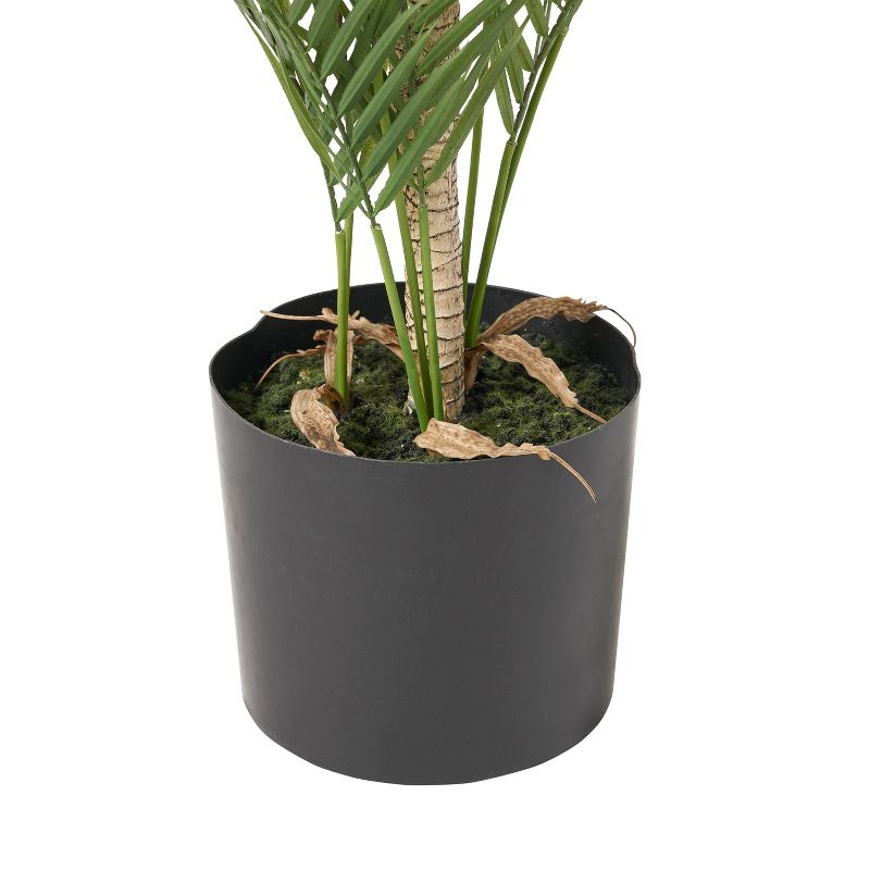 GDFStudio Abbeville Artificial Palm Tree, Green, 5.5' x 3.5'