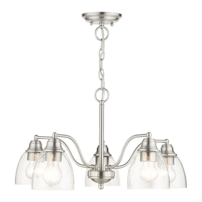 Livex Lighting Montgomery 5 - Light Chandelier in  Brushed Nickel