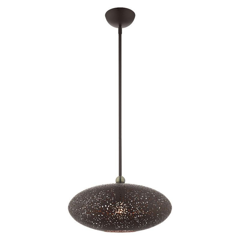 Livex Lighting Charlton 1 - Light Pendant in  Bronze