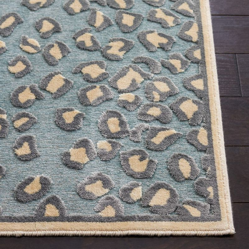 Paradise PAR84 Power Loomed Indoor Area Rug - Cream/Spruce - 5'3"x7'6" - Safavieh.
