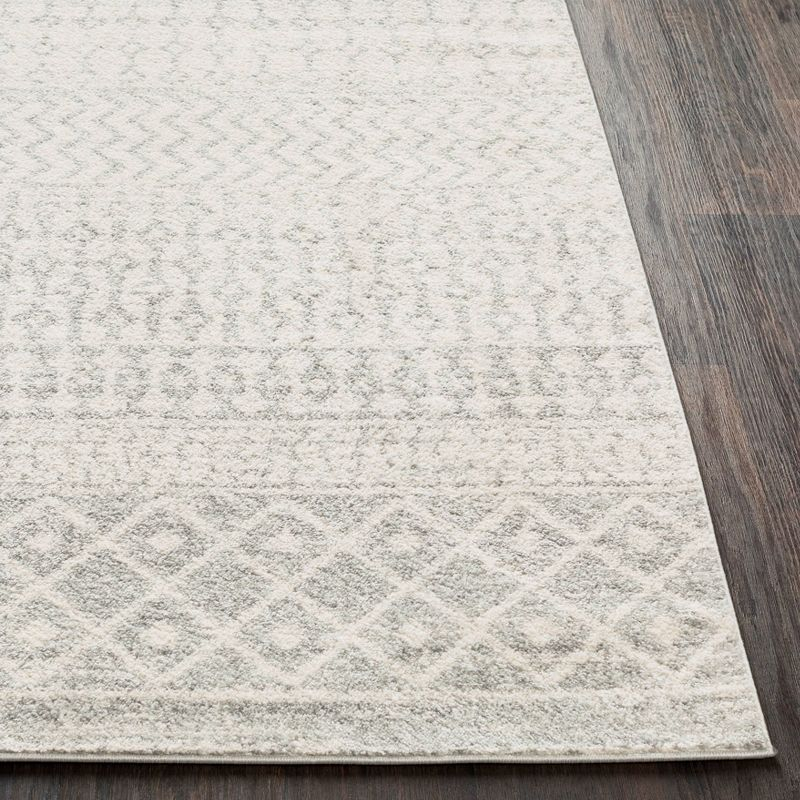7'10"x10'3" Sweetgum Global Rug Cream - Artistic Weavers: Mid-Century Modern, Fade & Stain-Resistant, Indoor Use