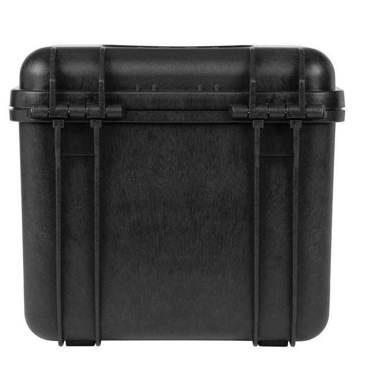 Monoprice Weatherproof Hard Case - 11in x 8in x 10in With Customizable Foam, Shockproof, IP67, Customizable Name Plate