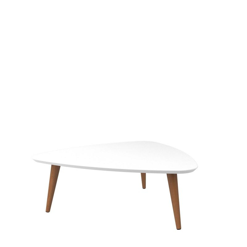 11.81" Utopia High Triangle Coffee Table with Splayed Legs - Manhattan Comfort
