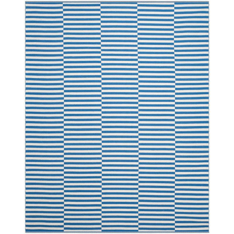 Montauk MTK715 Hand Woven Indoor Area Rug - Ivory/Blue - 8'x10' - Safavieh