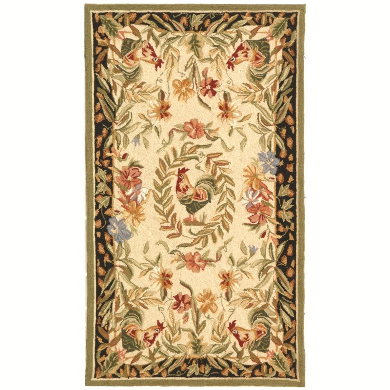 Safavieh Hand Hooked Wool Floral Rug