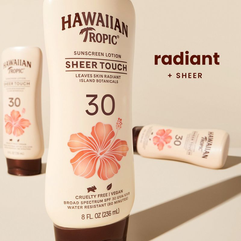 Hawaiian Tropic Sheer Touch Ultra Radiance Lotion Sunscreen - SPF 30 - 8oz