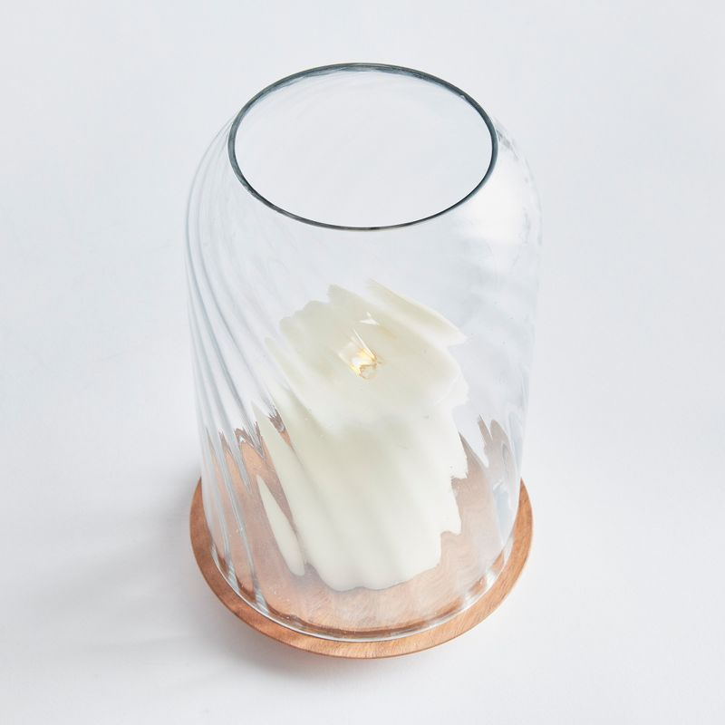 Plum & Post Nira Hurricane Candle Holder Large