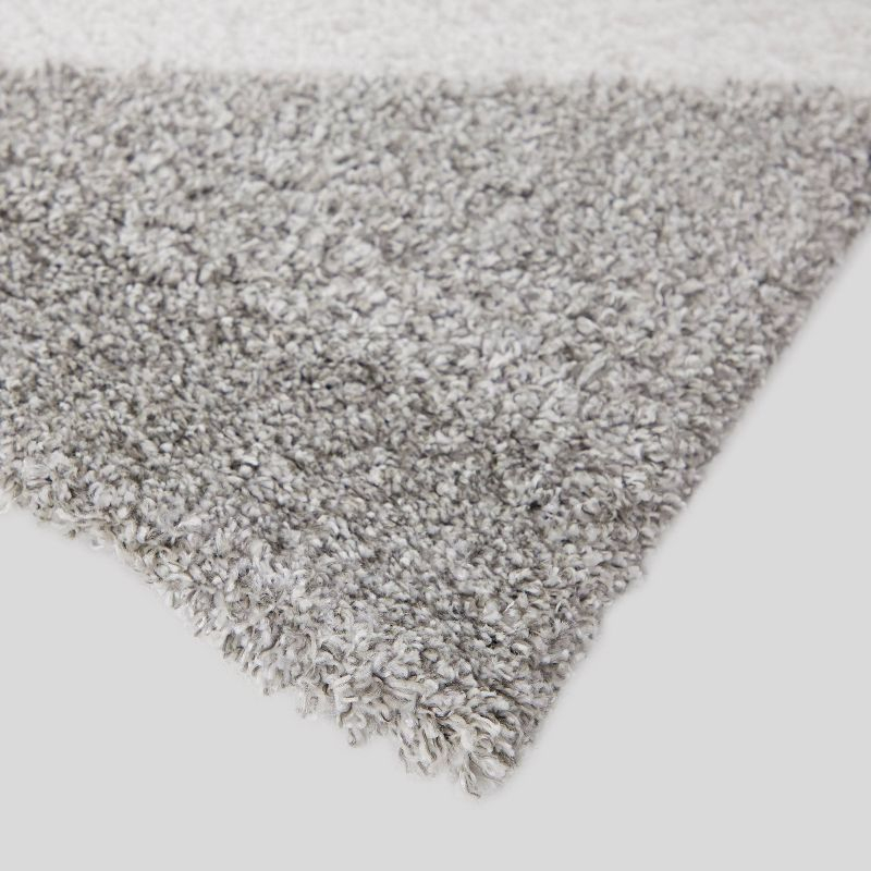 5'3"x7' Merril Mid-Century Modern Geometric Rug Gray - Balta Rugs: Indoor High Pile, Fade & Stain-Resistant, OEKO-TEX Certified