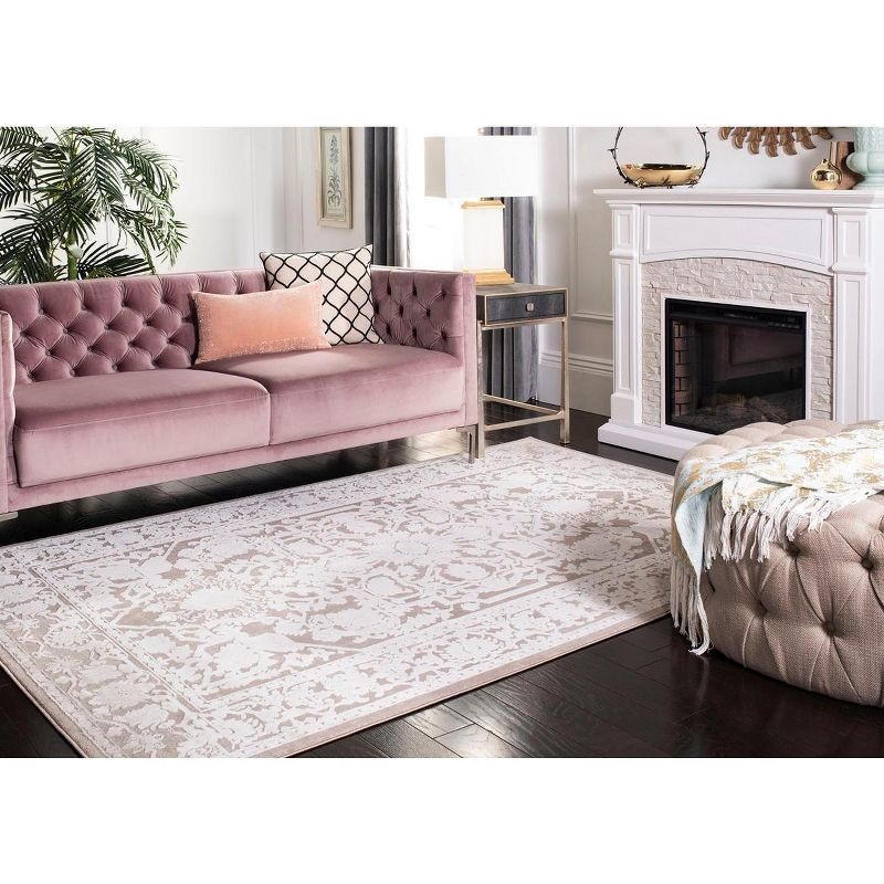 Reflection RFT665 Power Loomed Indoor Area Rug - Beige/Cream - 6'x9' - Safavieh.