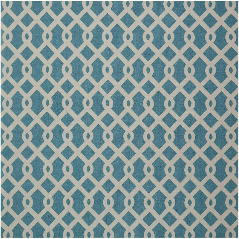 Easterly Geometric Blue/White Outdoor Area Rug
