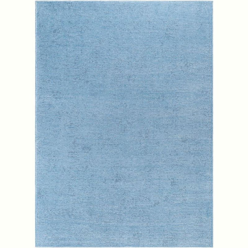 Mark & Day Tobey 5'3"x7' Rectangle Washable Woven Indoor Area Rugs Pale Blue