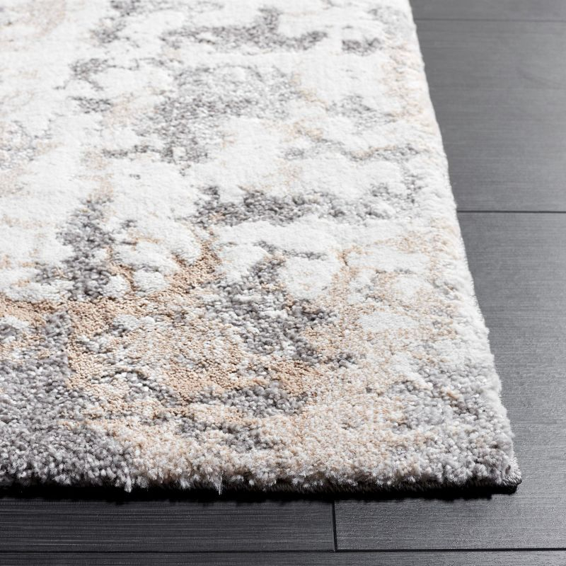 Century 300 CTY339 Power Loomed Indoor Area Rug - Beige/Grey - 5'3"x7'7" - Safavieh