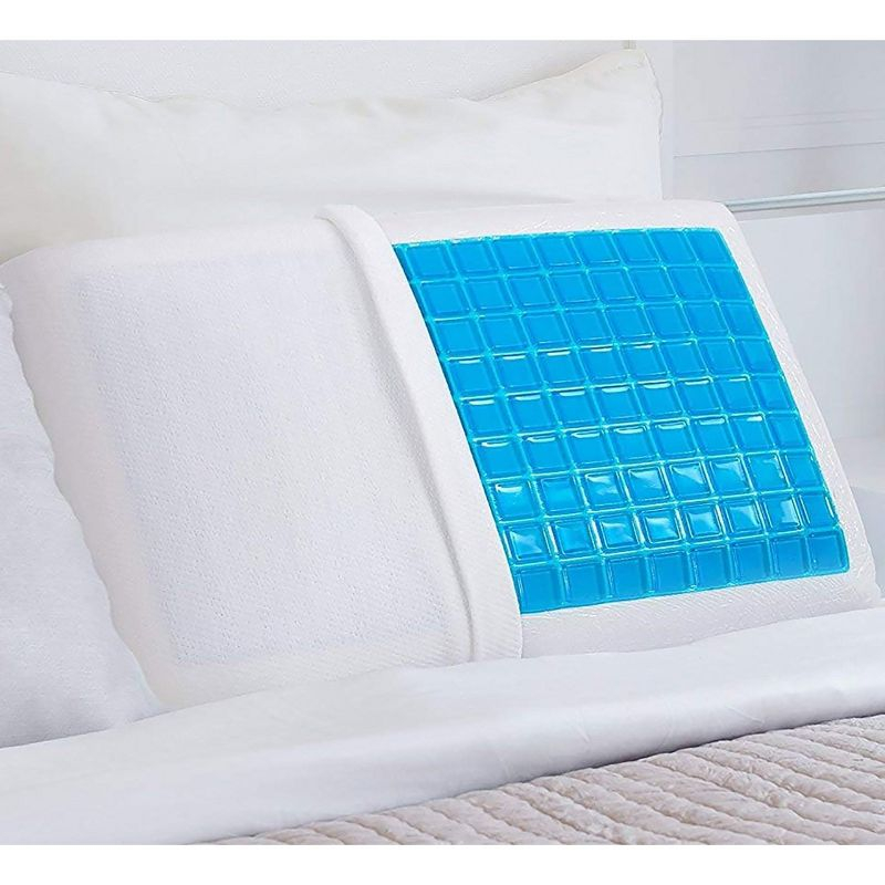Home Mart Goods Queen Size Cooling Gel Soft Comfortable Memory Foam Pillow