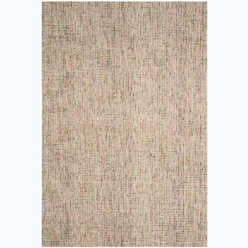 Abstract ABT468 Handmade Indoor Area Rug - Gold/Blue - 6'x9' - Safavieh