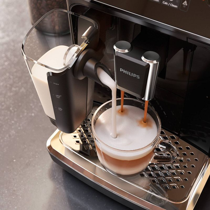 Philips 3200 Series Fully Automatic Espresso Maker with LatteGo and Iced Coffee