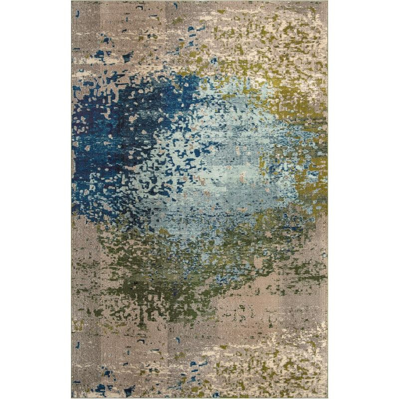 Unique Loom 10' 6 x 16' 5 Blue Estrella Vella Area Rug