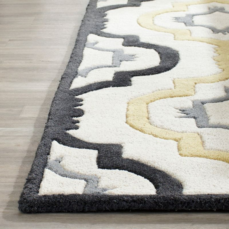 Chatham CHT747 Hand Tufted Runner Rug  Ivory / Multi 2'-3" X 9' - Safavieh.