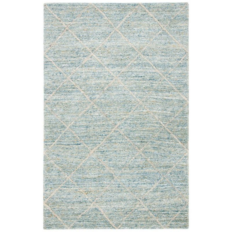 Himalaya HIM423 Handmade Area Rug - 5'x8' - Blue - Safavieh