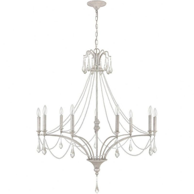 Elk Home French Parlor 9 - Light Chandelier in  Vintage White