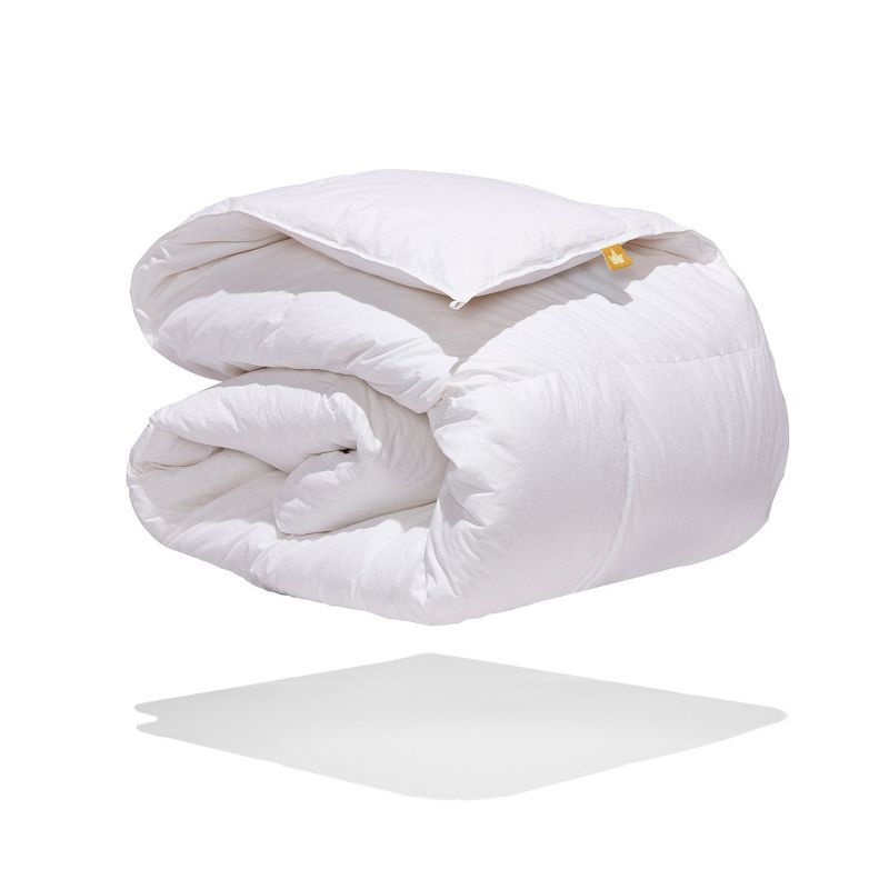 Canadian Down & Feather Company - 650 Loft White Goose Down Comforter Duvet Insert,  Winter Weight - Twin Size