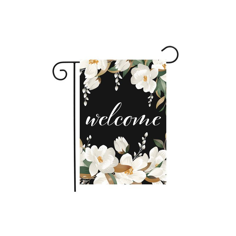 Briarwood Lane Garden Flag 12x18 For Outdoor White Magnolias Spring For Spring Garden Flag Flags For Outside