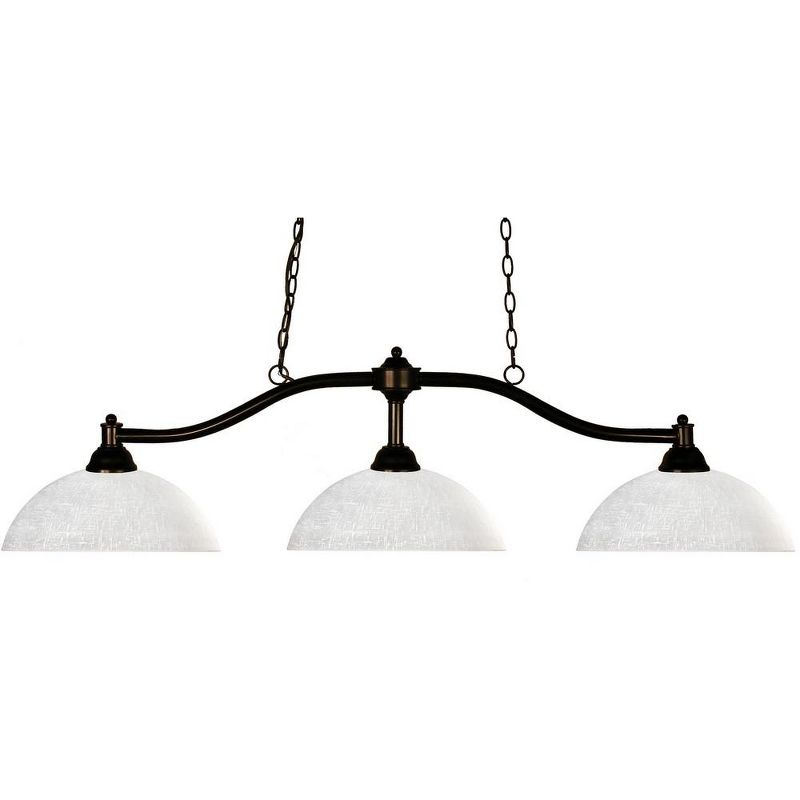 Z-Lite Chance 3 - Light Island Pendant Light in  Bronze