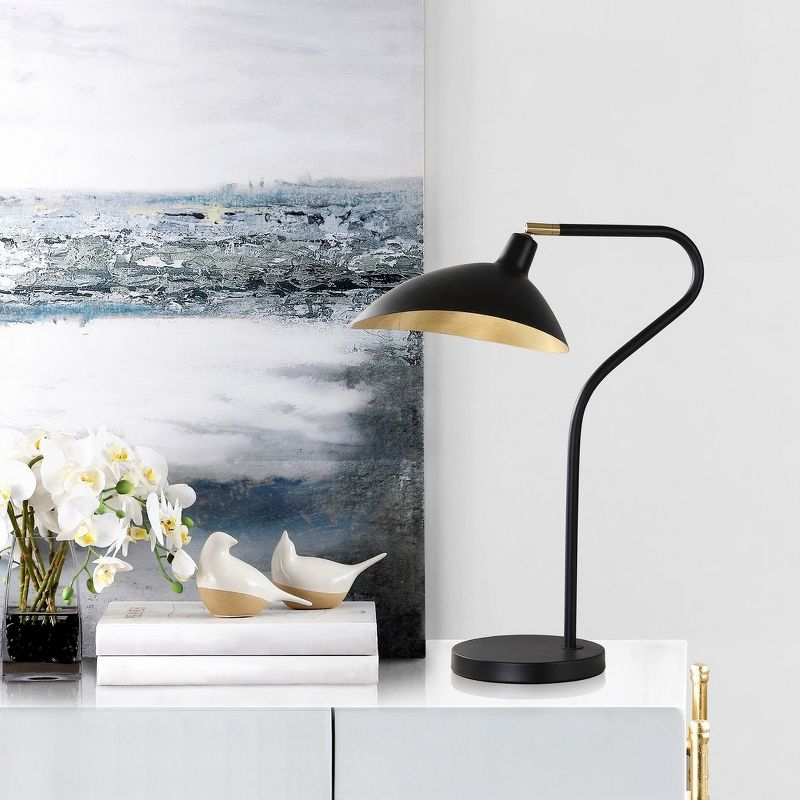 Giselle Table Lamp - 23 Inch Height - LIT4360 - Black/Gold - Safavieh