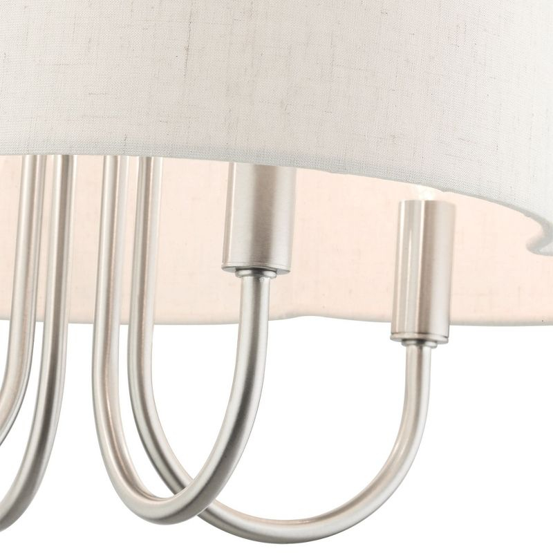 Livex Lighting Solstice 4 - Light Chandelier in  Brushed Nickel