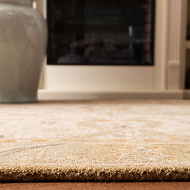 Anatolia AN558 Hand Tufted Indoor Area Rug - Silver/Light Brown - 8'x10' - Safavieh