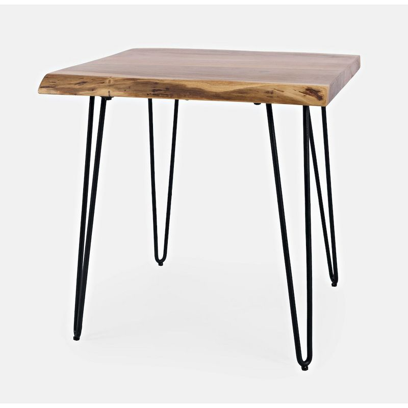 Jofran,Nature's Edge 24'' Solid Acacia Square End Table
