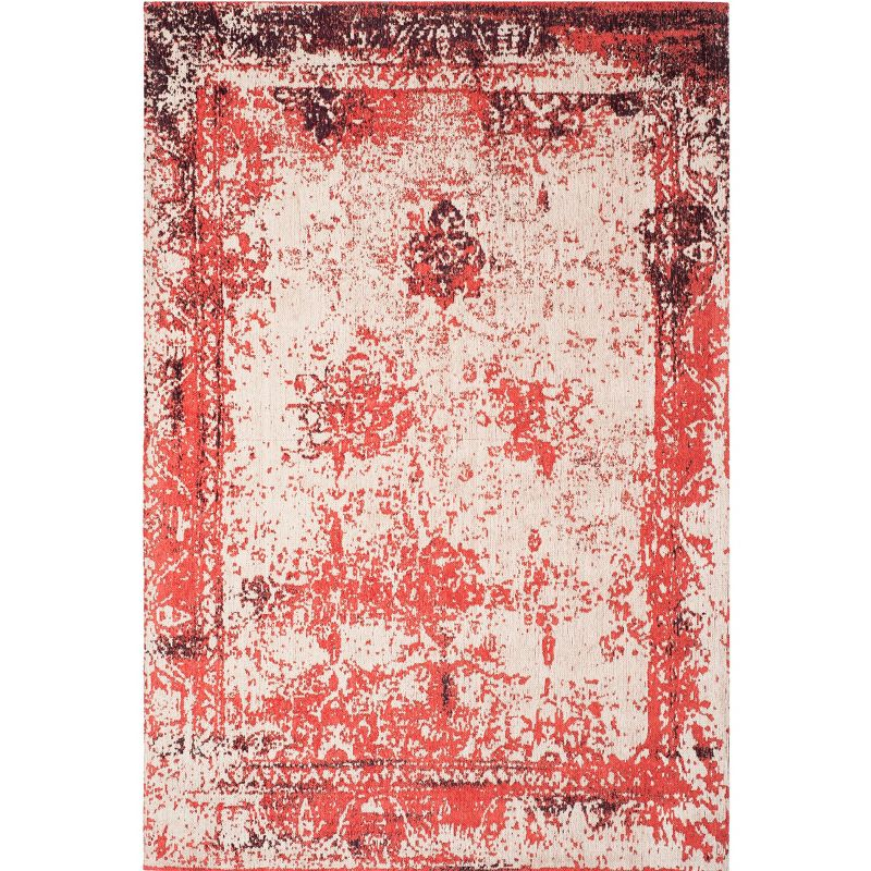 Classic Vintage CLV125 Power Loomed Area Rug - Red - 5'x8' - Safavieh.