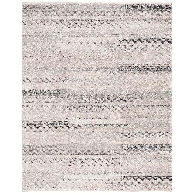 Retro RET2136 Power Loomed Indoor Area Rug - Cream/Grey - 8'x10' - Safavieh.