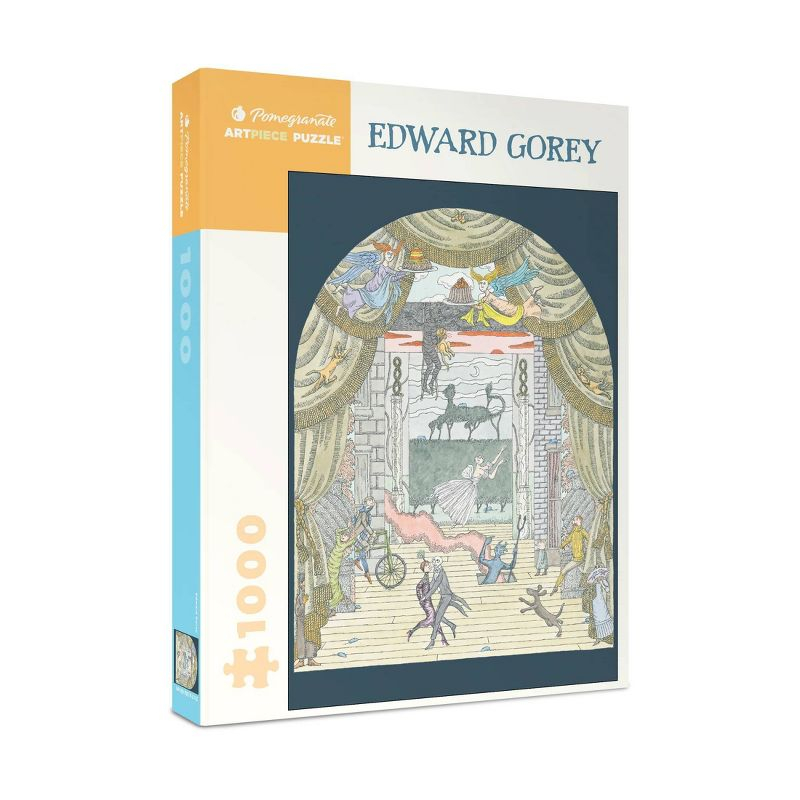 Pomegranate Edward Gorey Untitled Puzzle JIgsaw Puzzle - 1000pc