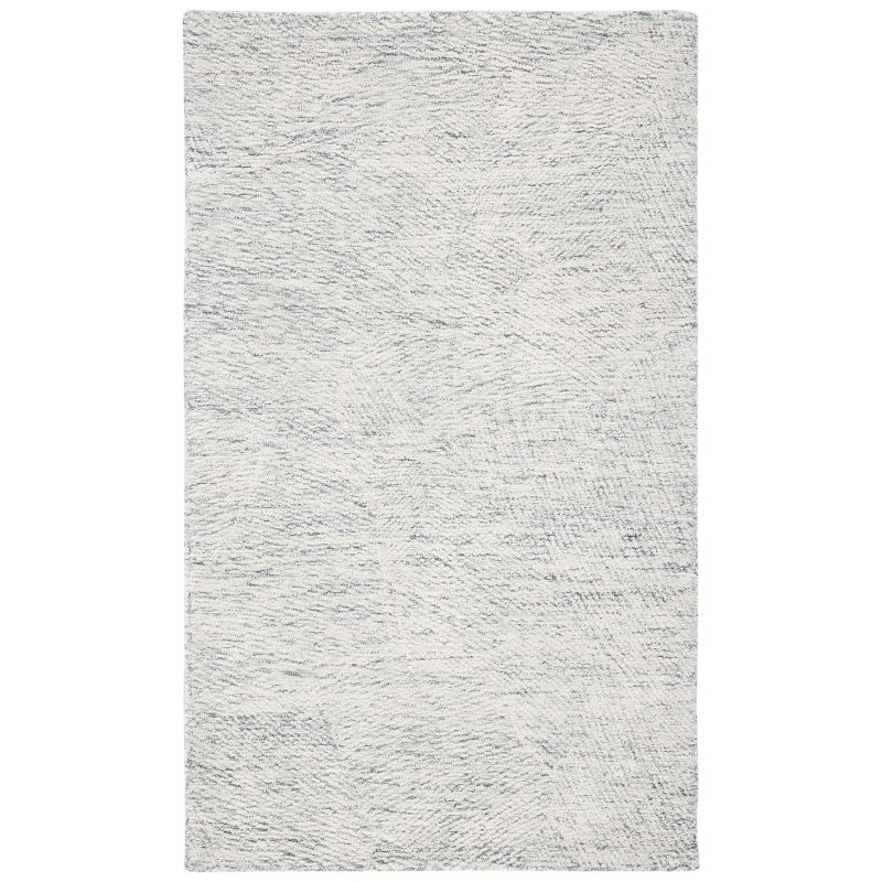 Metro MET999 Hand Tufted Indoor Accent Rug - Dark Grey/Ivory - 3'x5' - Safavieh