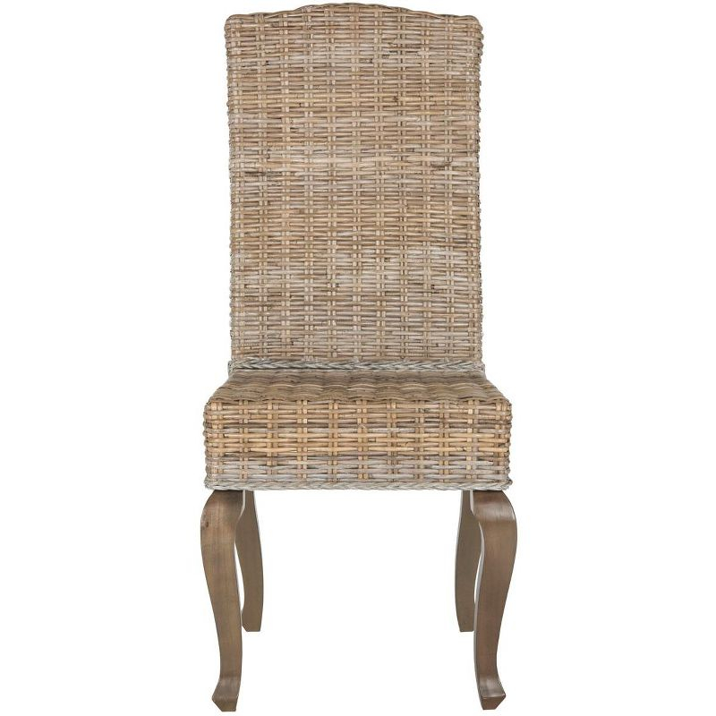 Milos Dining Chair (Set of 2) - Grey - Safavieh