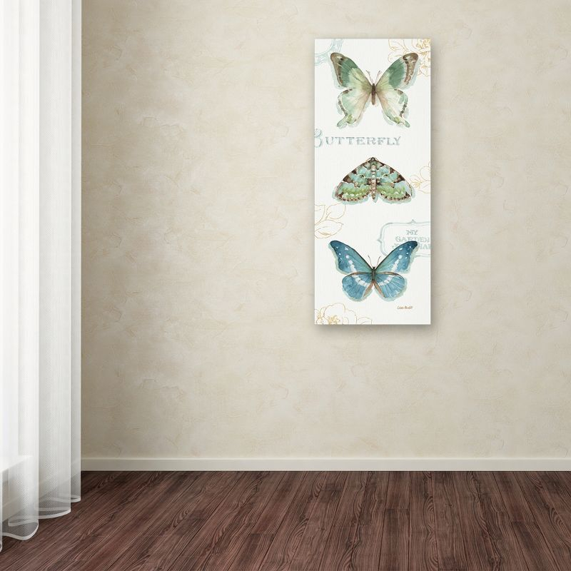 Trademark Fine Art -Lisa Audit 'My Greenhouse Butterflies VI' Canvas Art