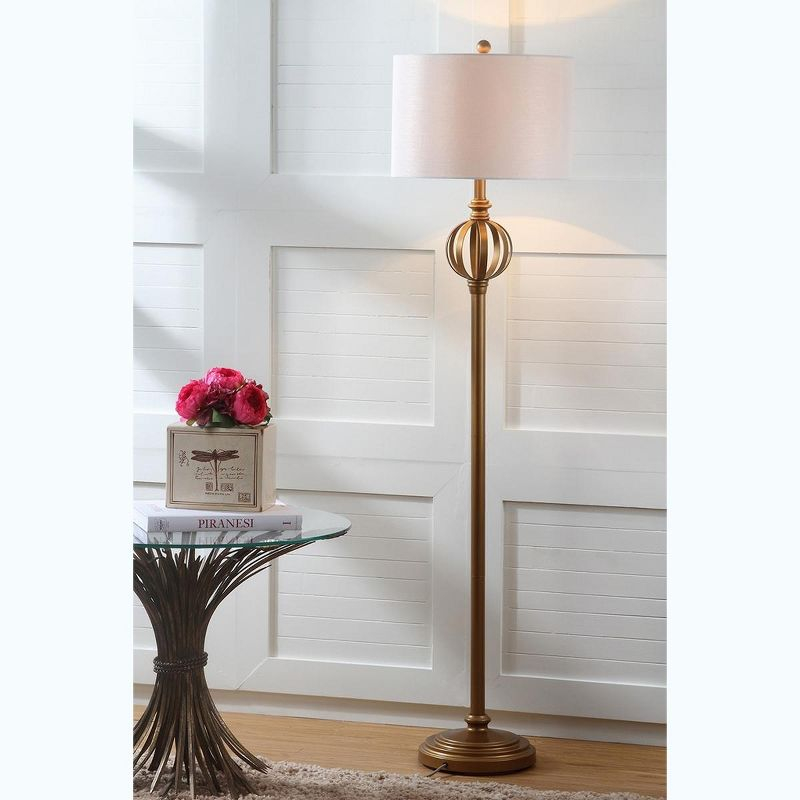 Garden Sphere Floor Lamp - LIT4343 - Gold - Safavieh
