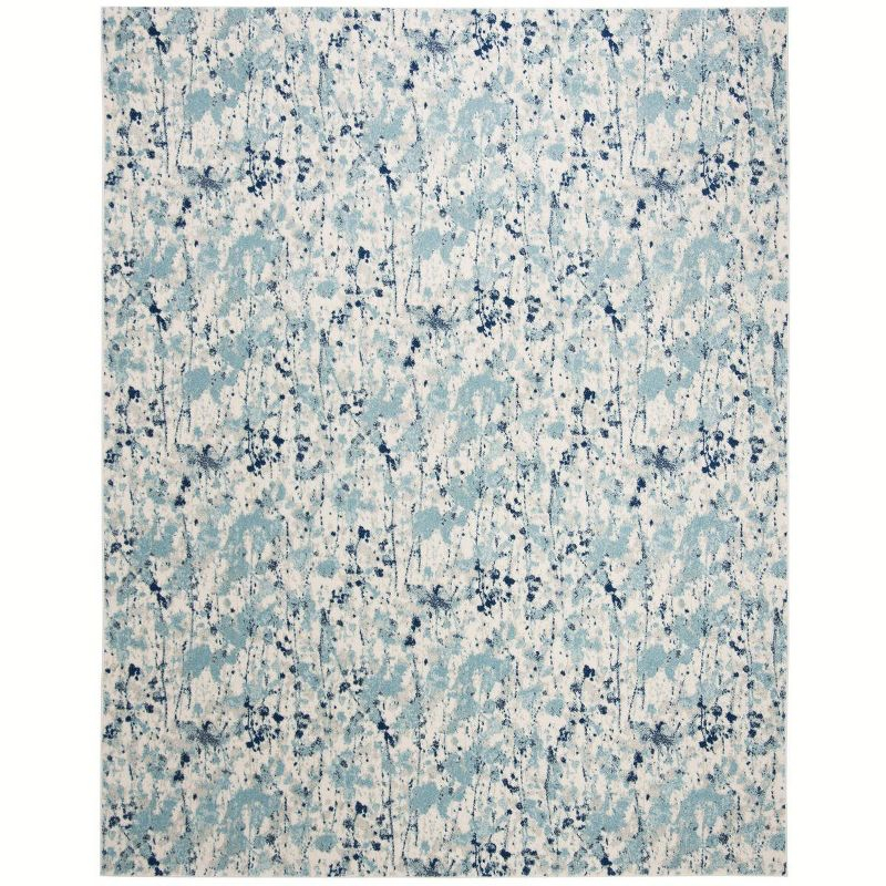 Evoke EVK284 Power Loomed Indoor Area Rug - Ivory/Blue - 8'x10' - Safavieh