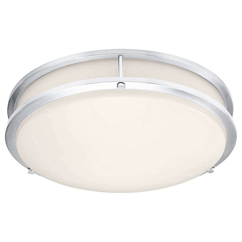 Access Lighting Solero II 1 - Light Flush Mount in  Chrome